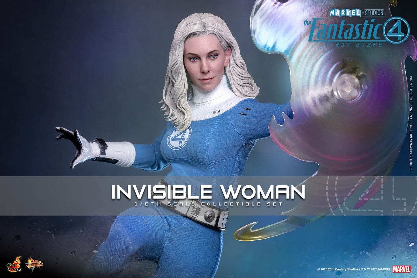 Hot Toys - Los Cuatro Fantásticos Movie Masterpiece - Invisible Woman