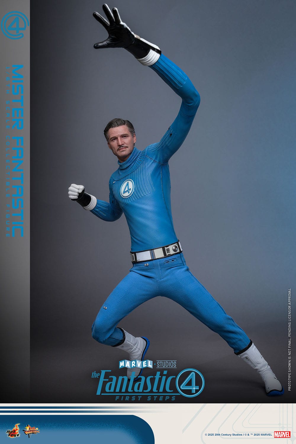 Hot Toys - Los Cuatro Fantásticos Movie Masterpiece - Mister Fantastic