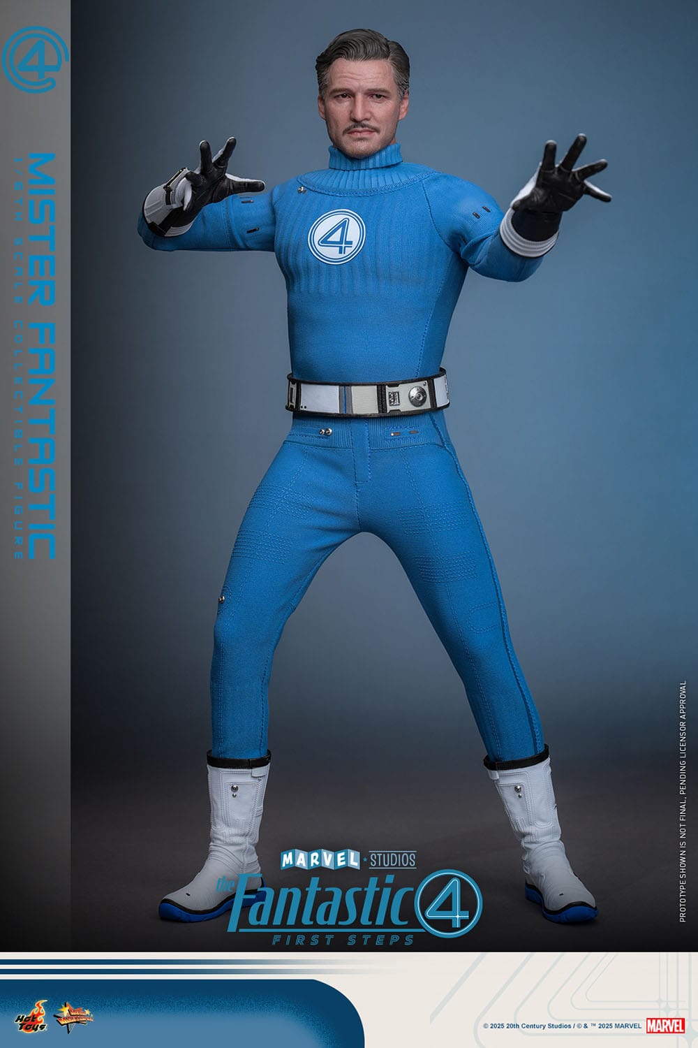 Hot Toys - Los Cuatro Fantásticos Movie Masterpiece - Mister Fantastic