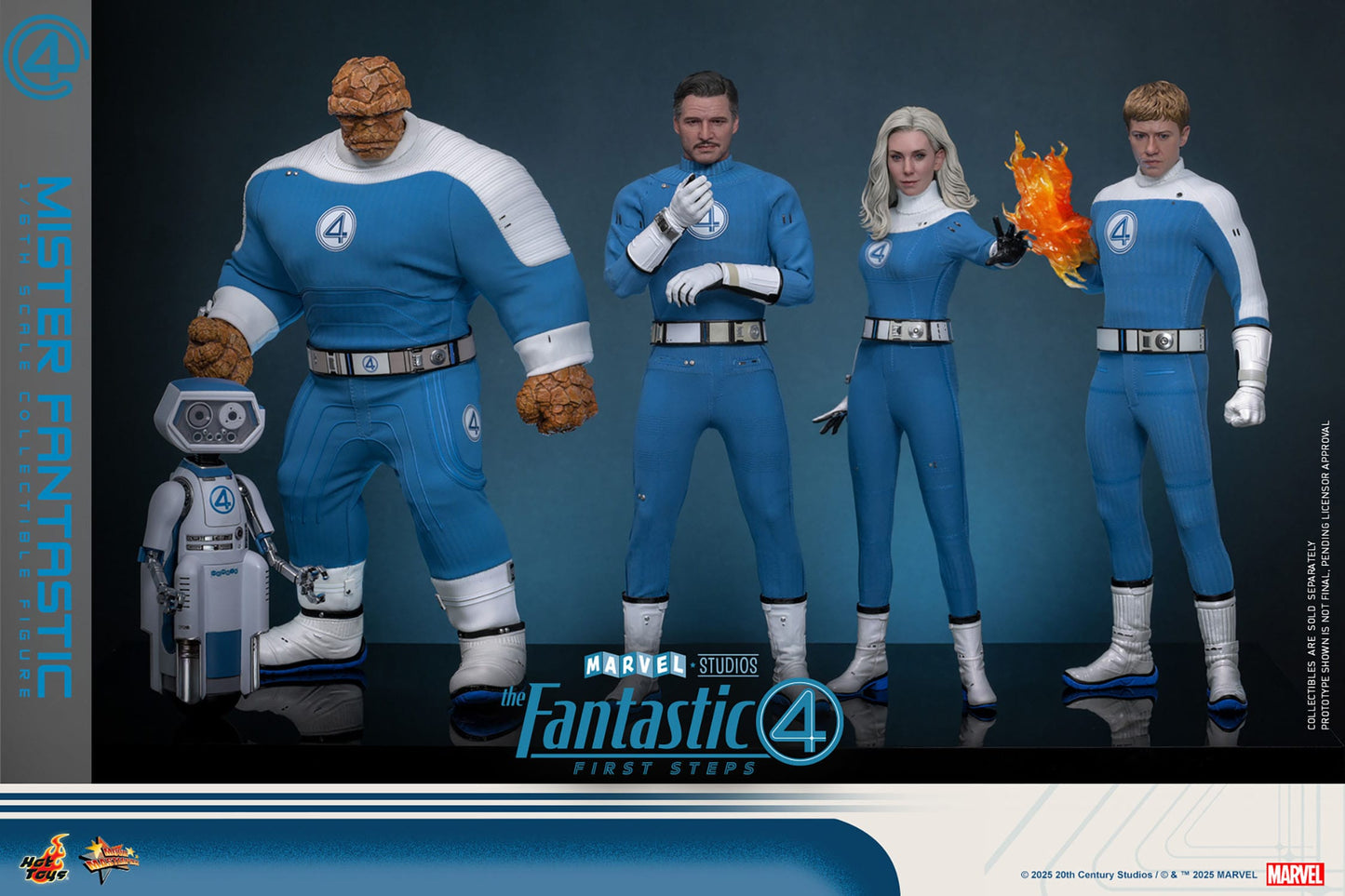 Hot Toys - Los Cuatro Fantásticos Movie Masterpiece - Mister Fantastic