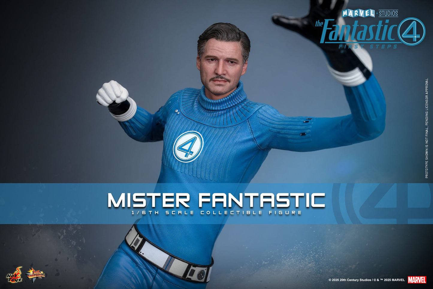 Hot Toys - Los Cuatro Fantásticos Movie Masterpiece - Mister Fantastic