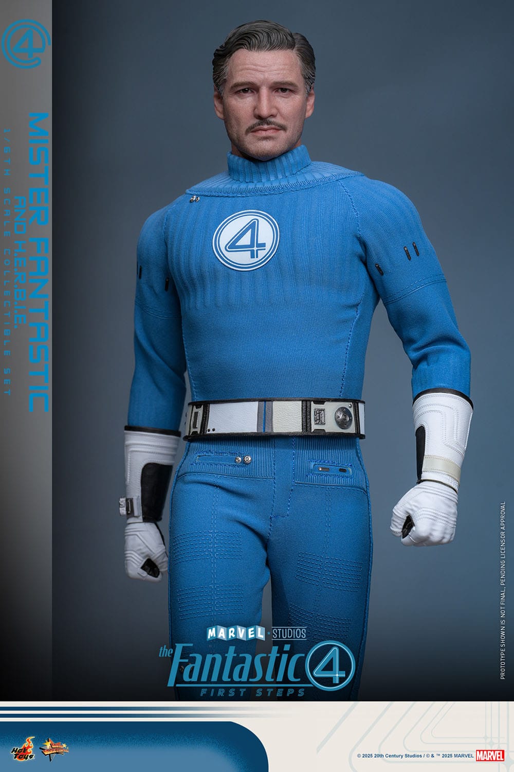 Hot Toys - Los Cuatro Fantásticos Movie Masterpiece - Mr. Fantastic & H.E.R.B.I.E.