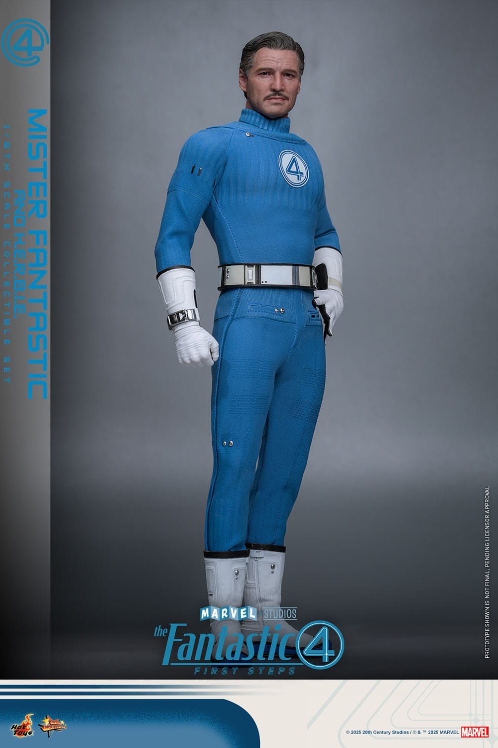 Hot Toys - Los Cuatro Fantásticos Movie Masterpiece - Mr. Fantastic & H.E.R.B.I.E.