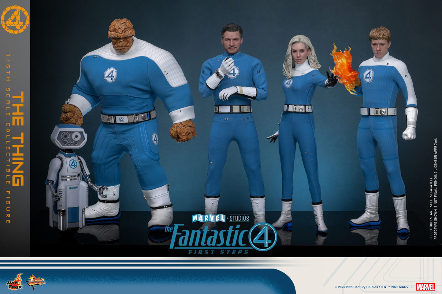 Hot Toys - Los Cuatro Fantásticos Movie Masterpiece - The Thing