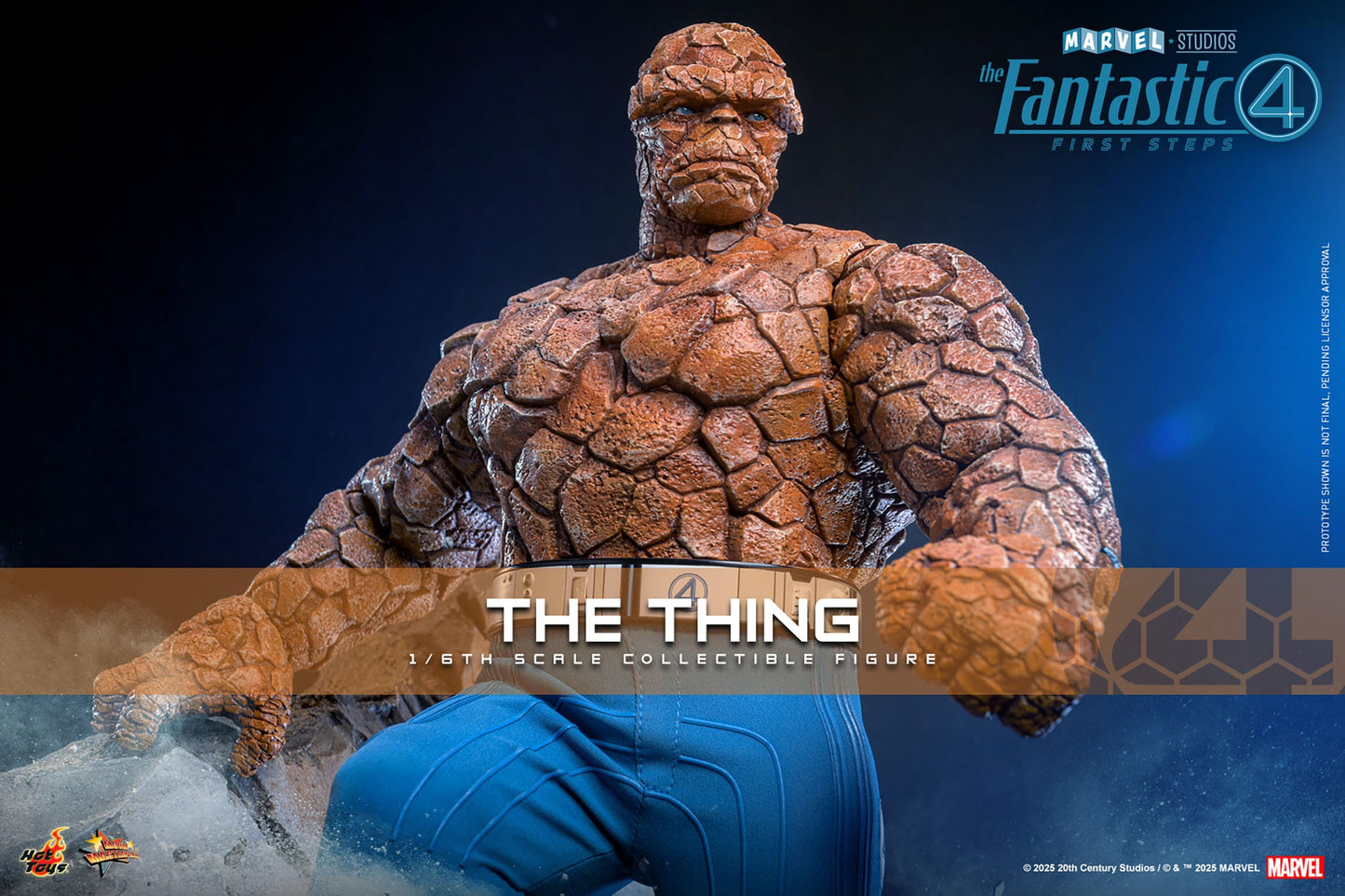 Hot Toys - Los Cuatro Fantásticos Movie Masterpiece - The Thing