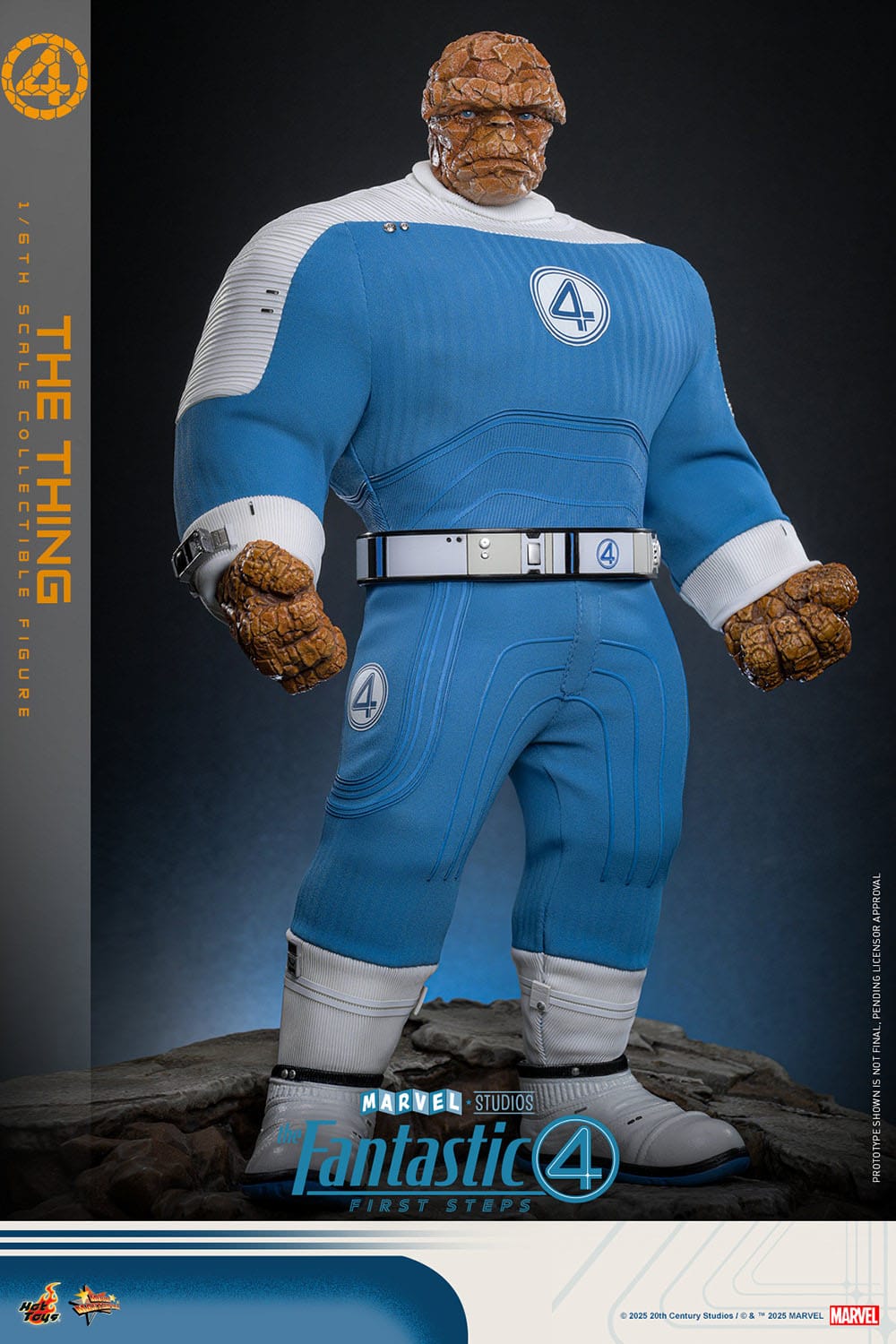 Hot Toys - Los Cuatro Fantásticos Movie Masterpiece - The Thing