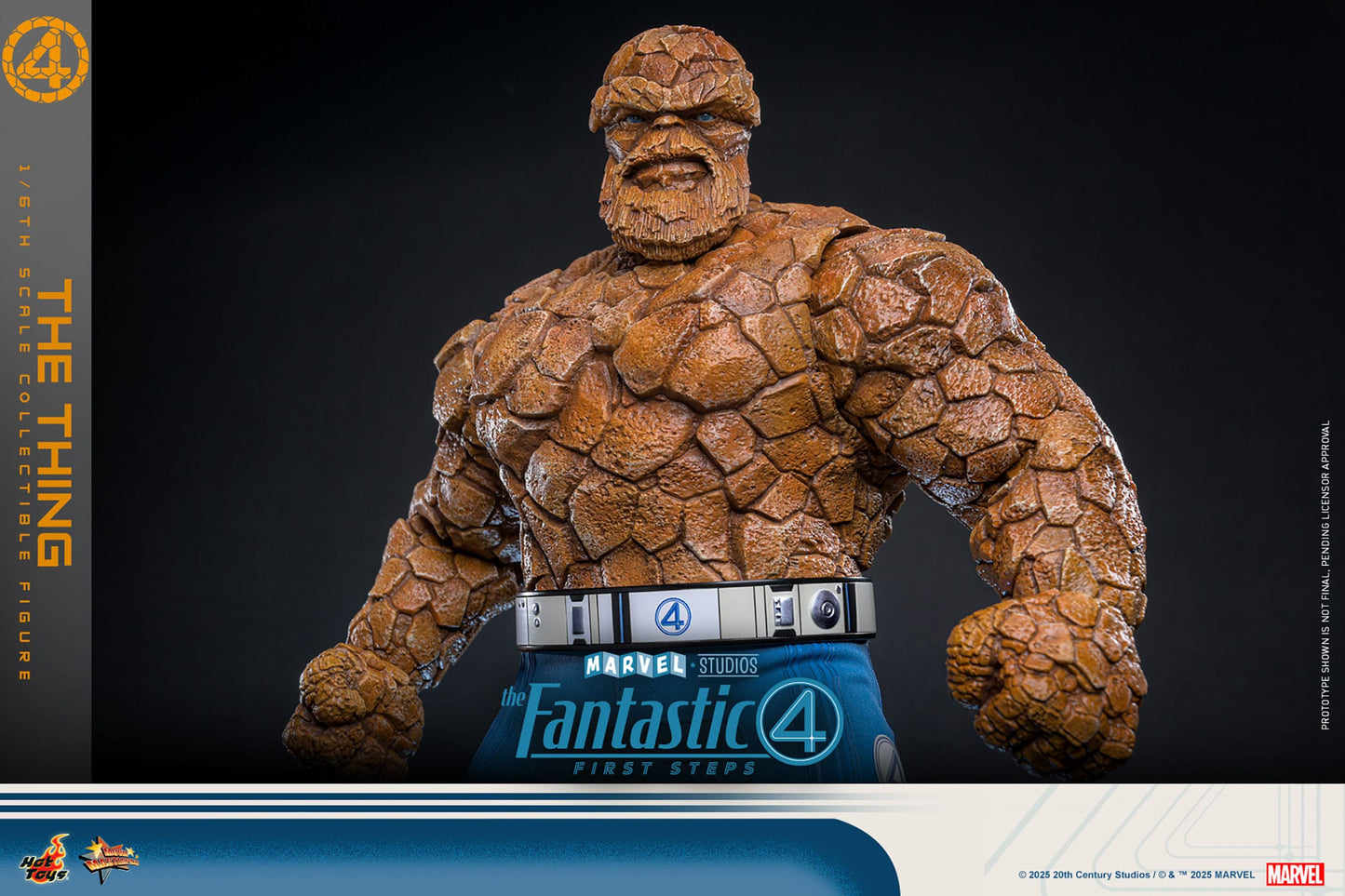 Hot Toys - Los Cuatro Fantásticos Movie Masterpiece - The Thing