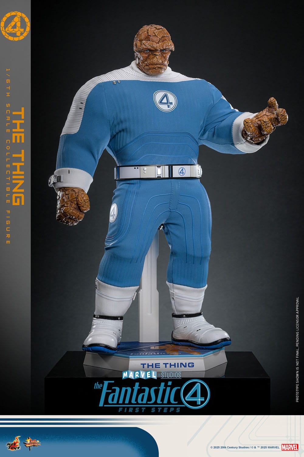 Hot Toys - Los Cuatro Fantásticos Movie Masterpiece - The Thing