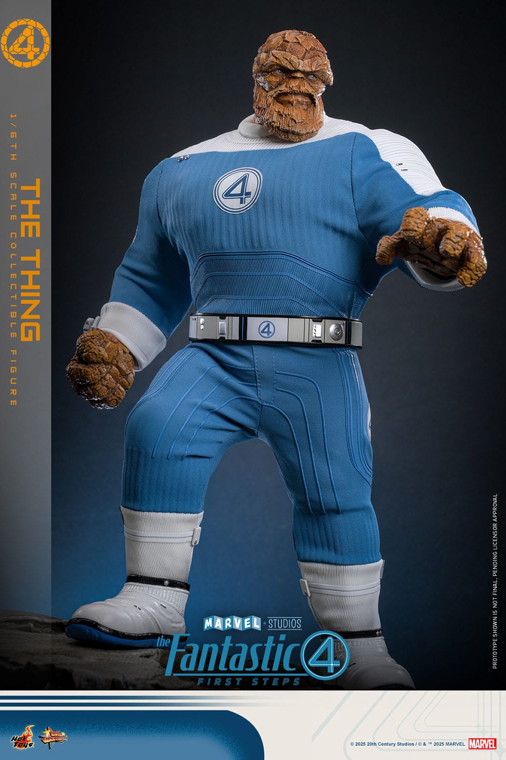 Hot Toys - Los Cuatro Fantásticos Movie Masterpiece - The Thing