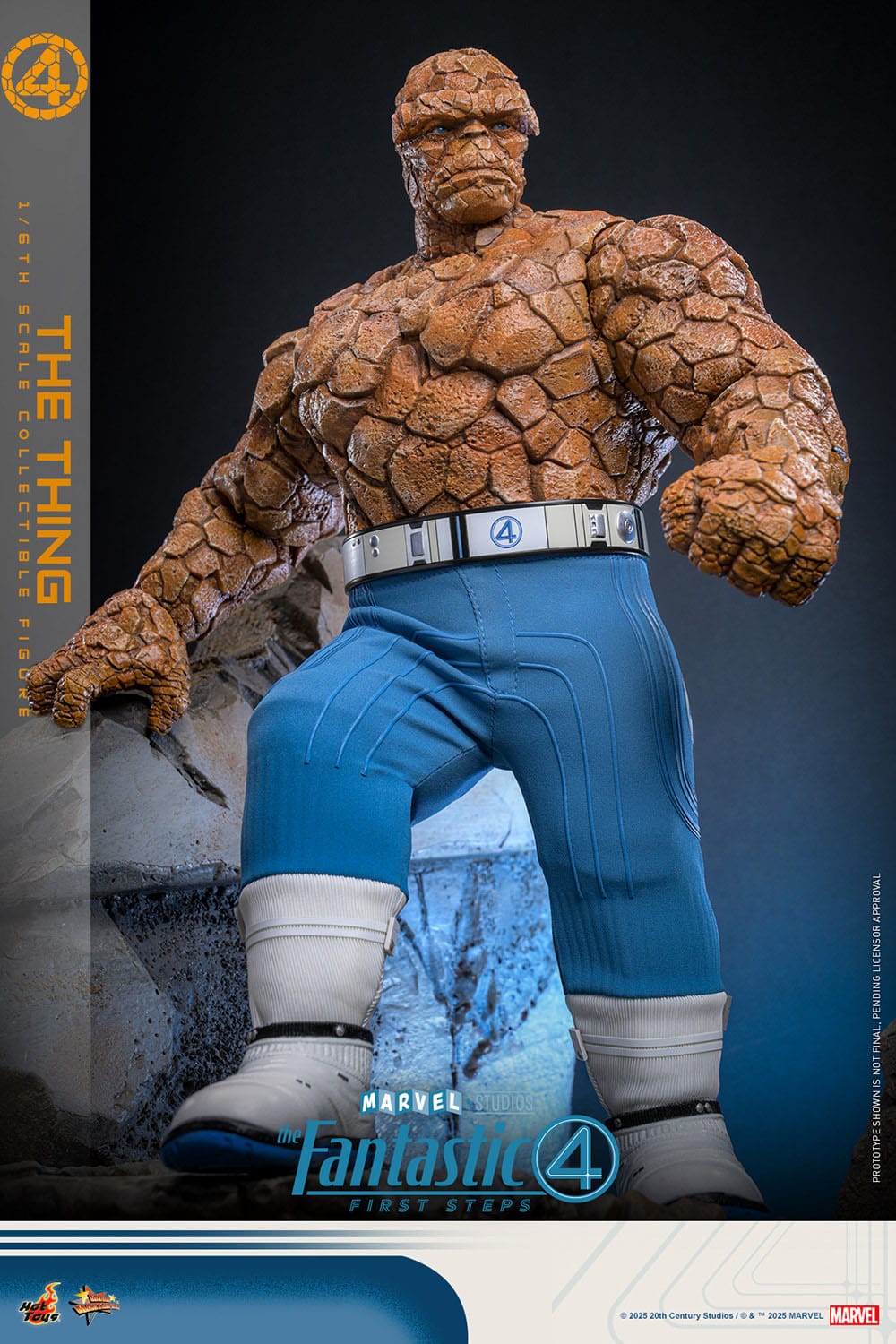 Hot Toys - Los Cuatro Fantásticos Movie Masterpiece - The Thing