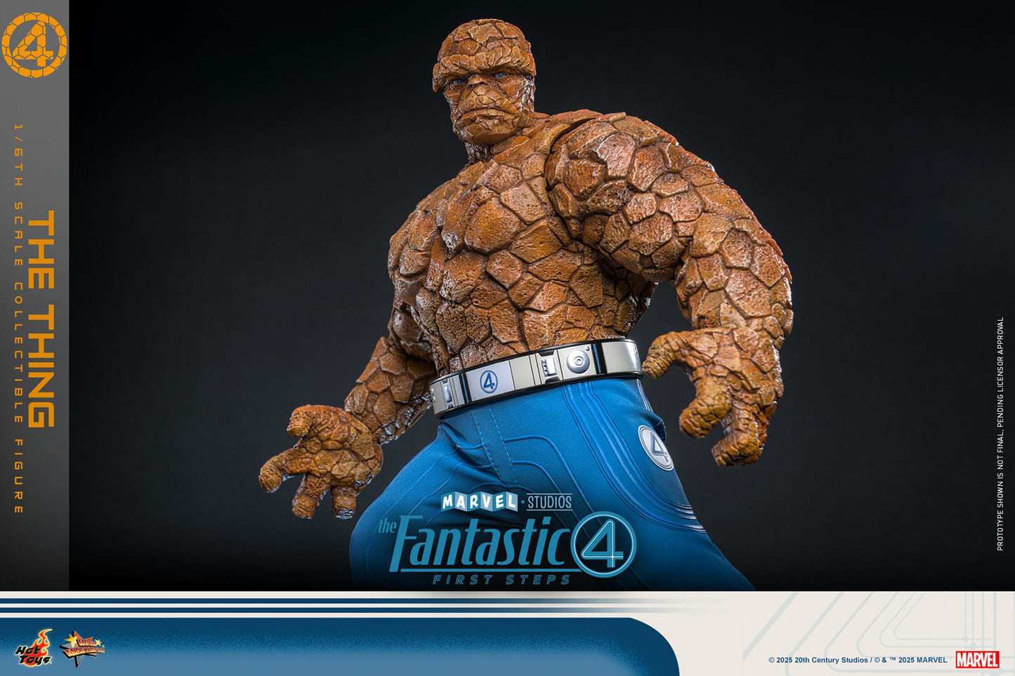 Hot Toys - Los Cuatro Fantásticos Movie Masterpiece - The Thing