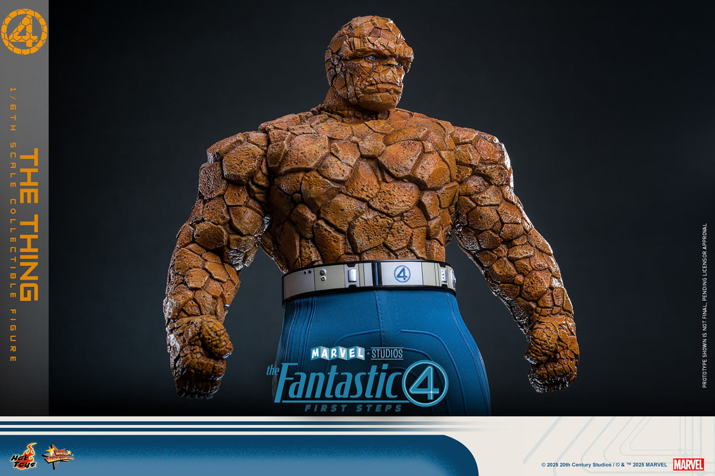 Hot Toys - Los Cuatro Fantásticos Movie Masterpiece - The Thing