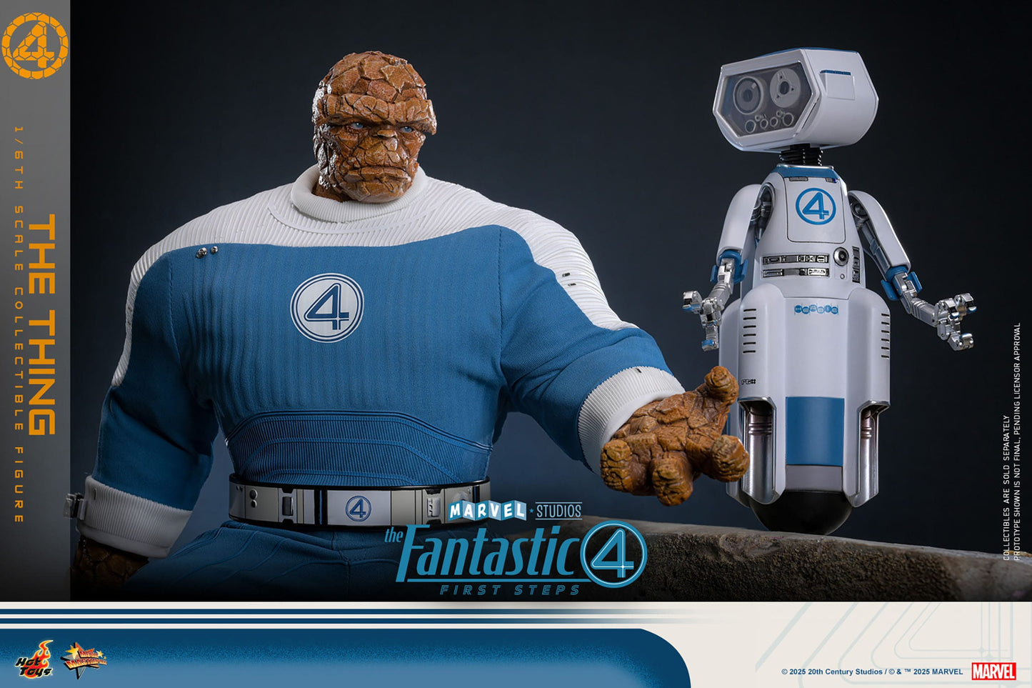 Hot Toys - Los Cuatro Fantásticos Movie Masterpiece - The Thing