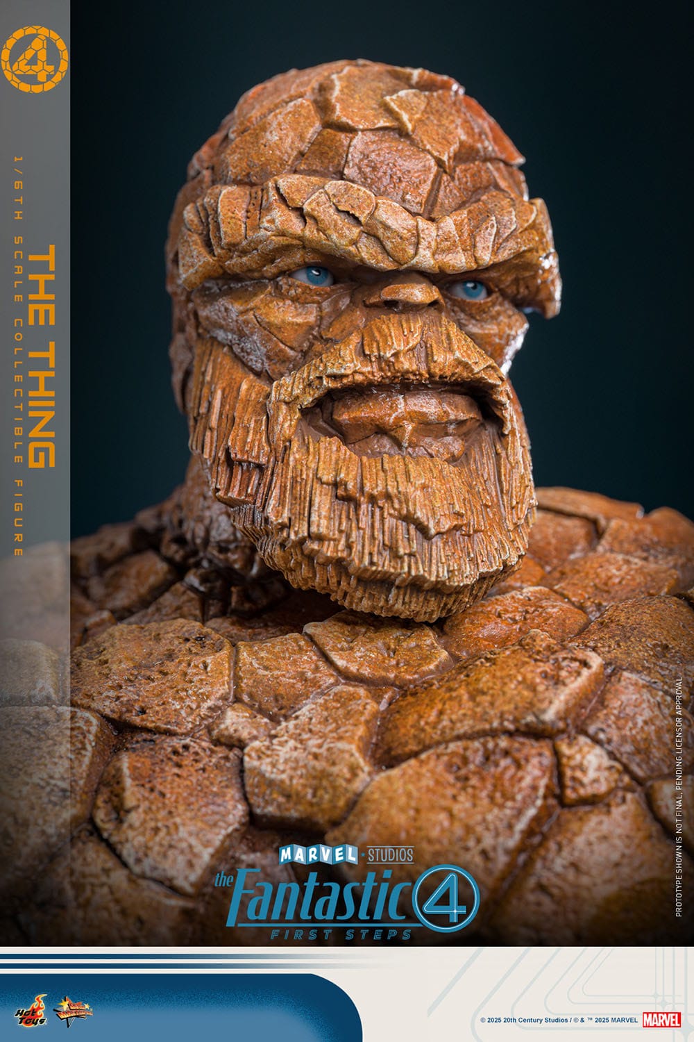 Hot Toys - Los Cuatro Fantásticos Movie Masterpiece - The Thing