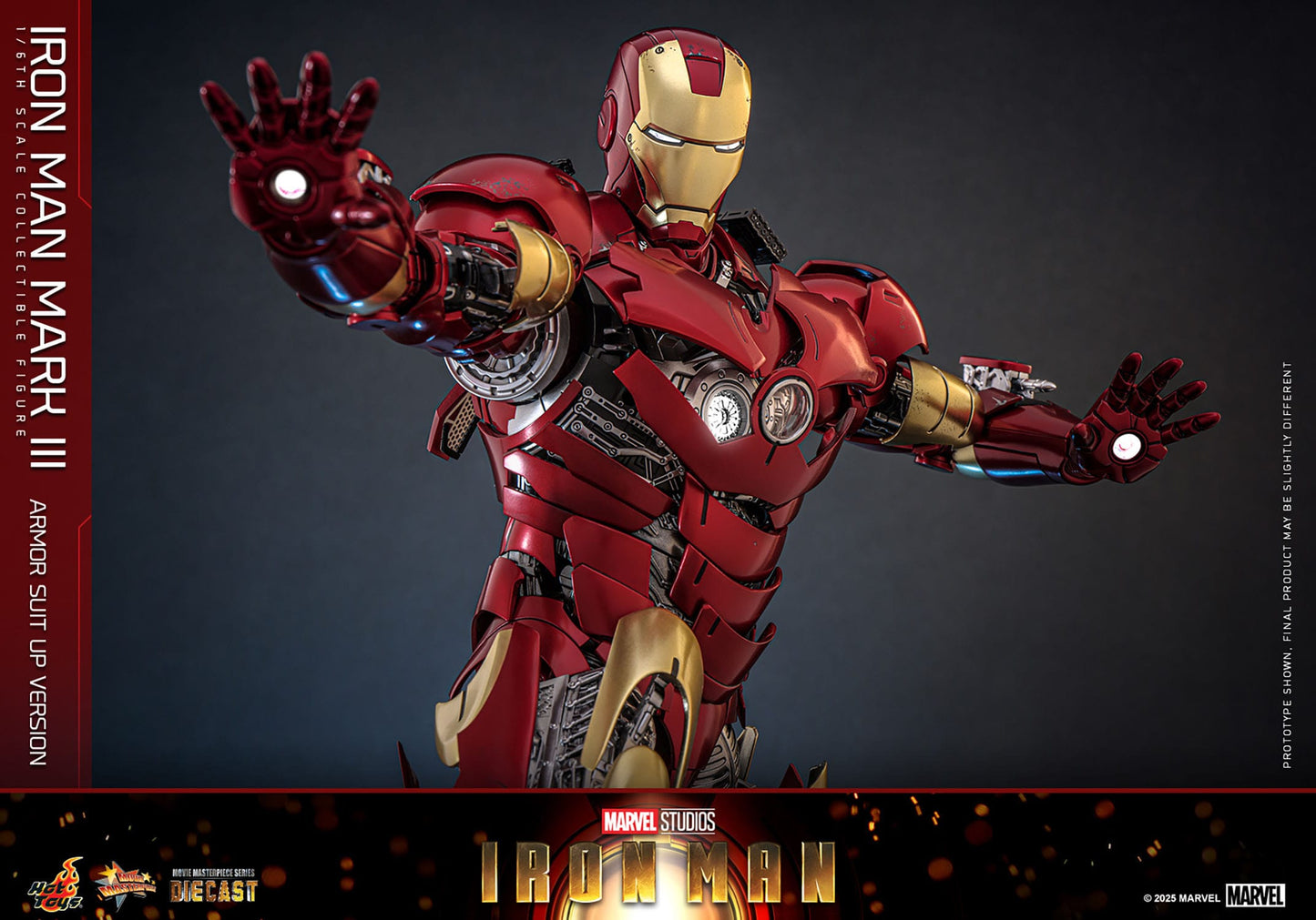 Hot Toys - Movie Masterpiece Diecast - Iron Man Mark III