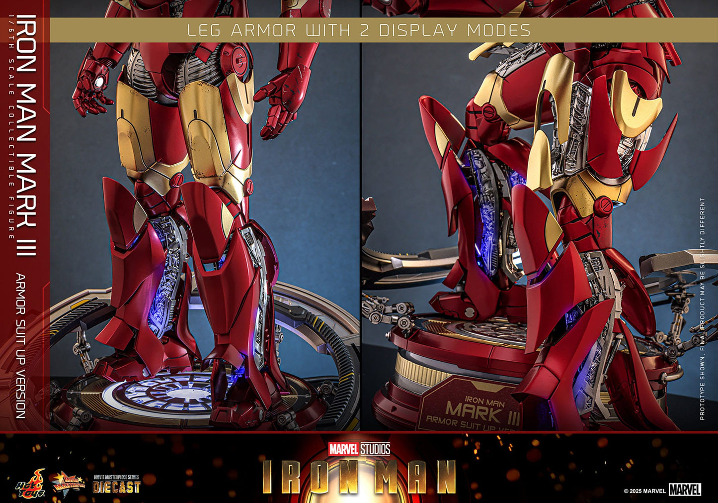 Hot Toys - Movie Masterpiece Diecast - Iron Man Mark III