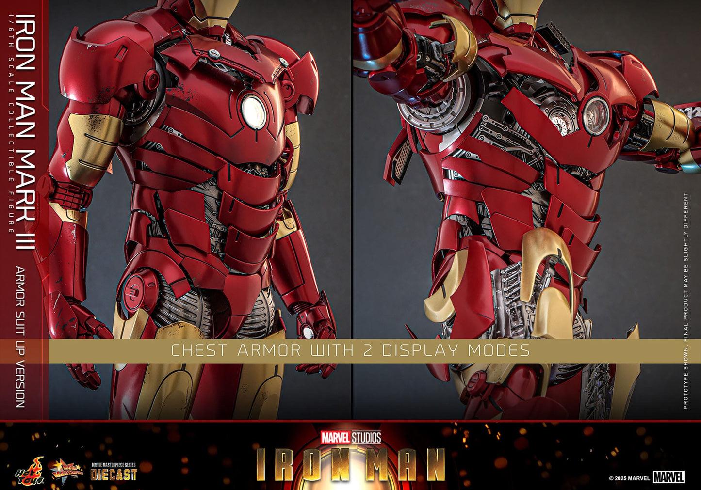Hot Toys - Movie Masterpiece Diecast - Iron Man Mark III