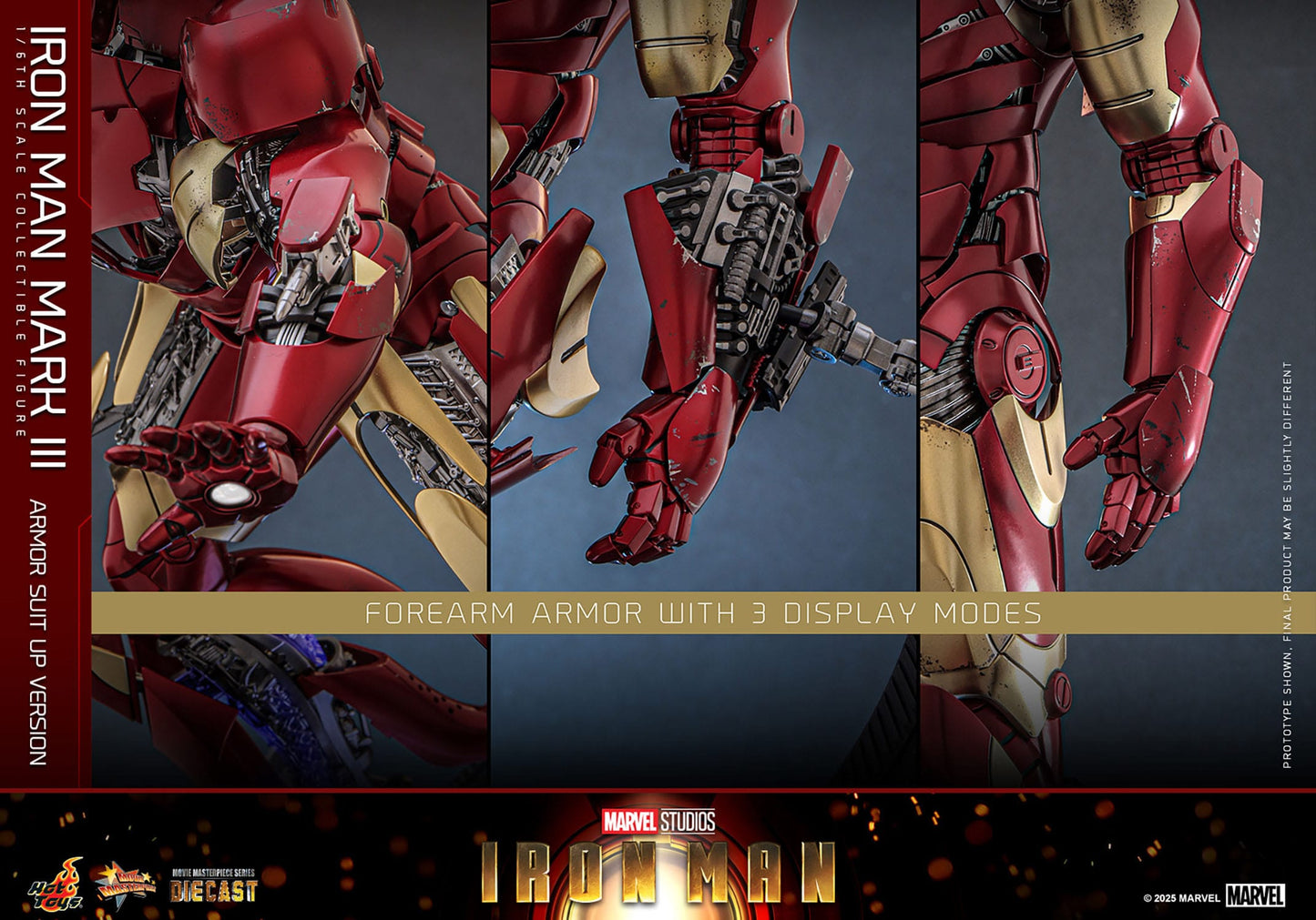 Hot Toys - Movie Masterpiece Diecast - Iron Man Mark III