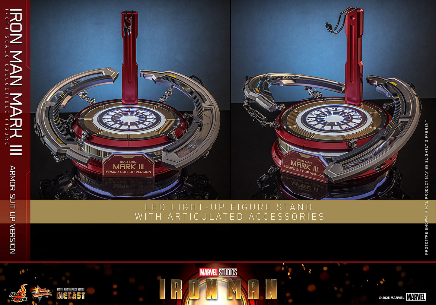 Hot Toys - Movie Masterpiece Diecast - Iron Man Mark III
