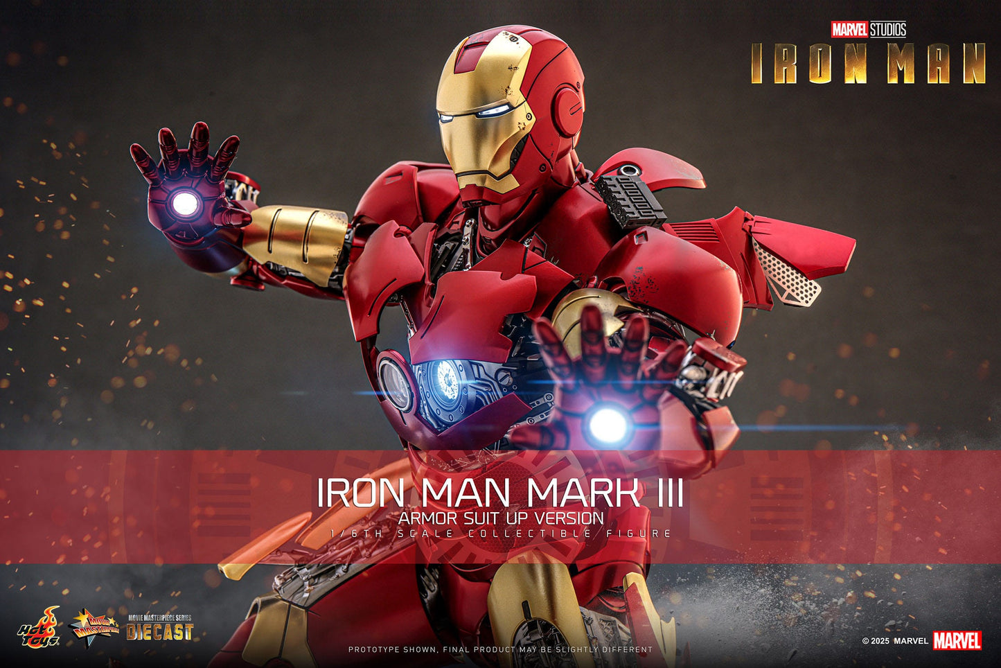 Hot Toys - Movie Masterpiece Diecast - Iron Man Mark III