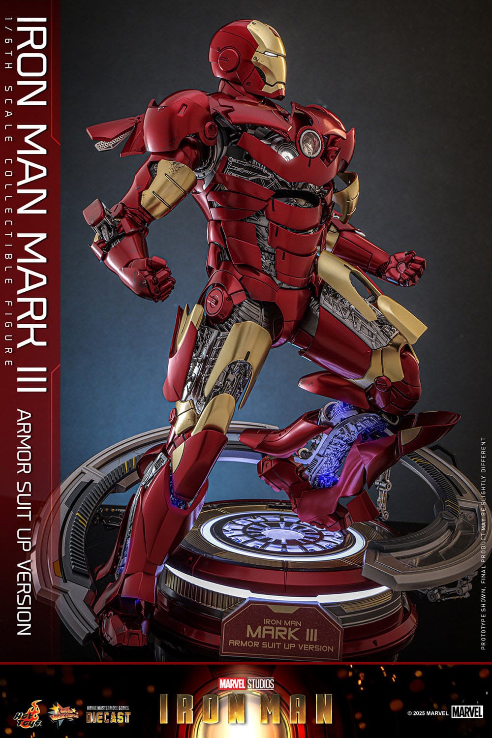 Hot Toys - Movie Masterpiece Diecast - Iron Man Mark III