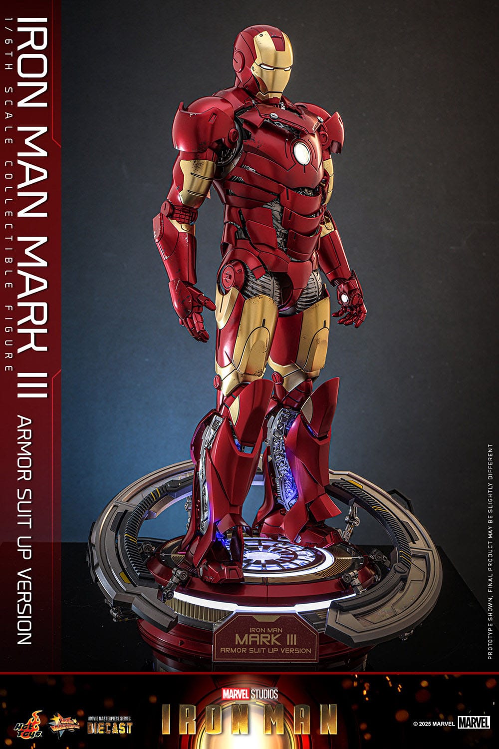 Hot Toys - Movie Masterpiece Diecast - Iron Man Mark III