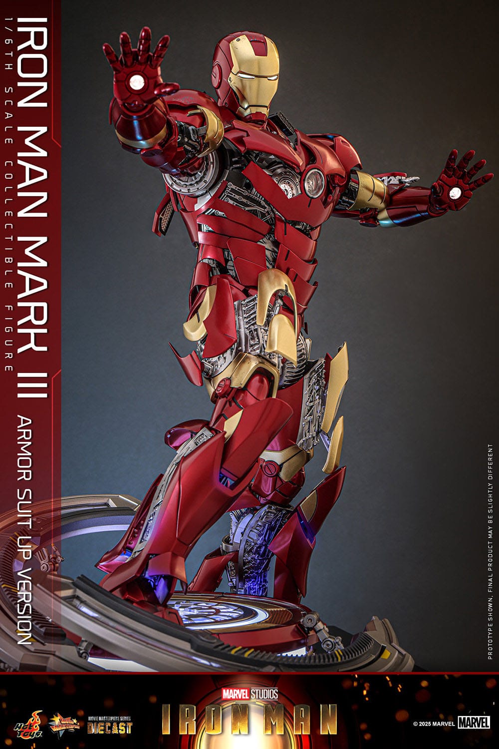 Hot Toys - Movie Masterpiece Diecast - Iron Man Mark III
