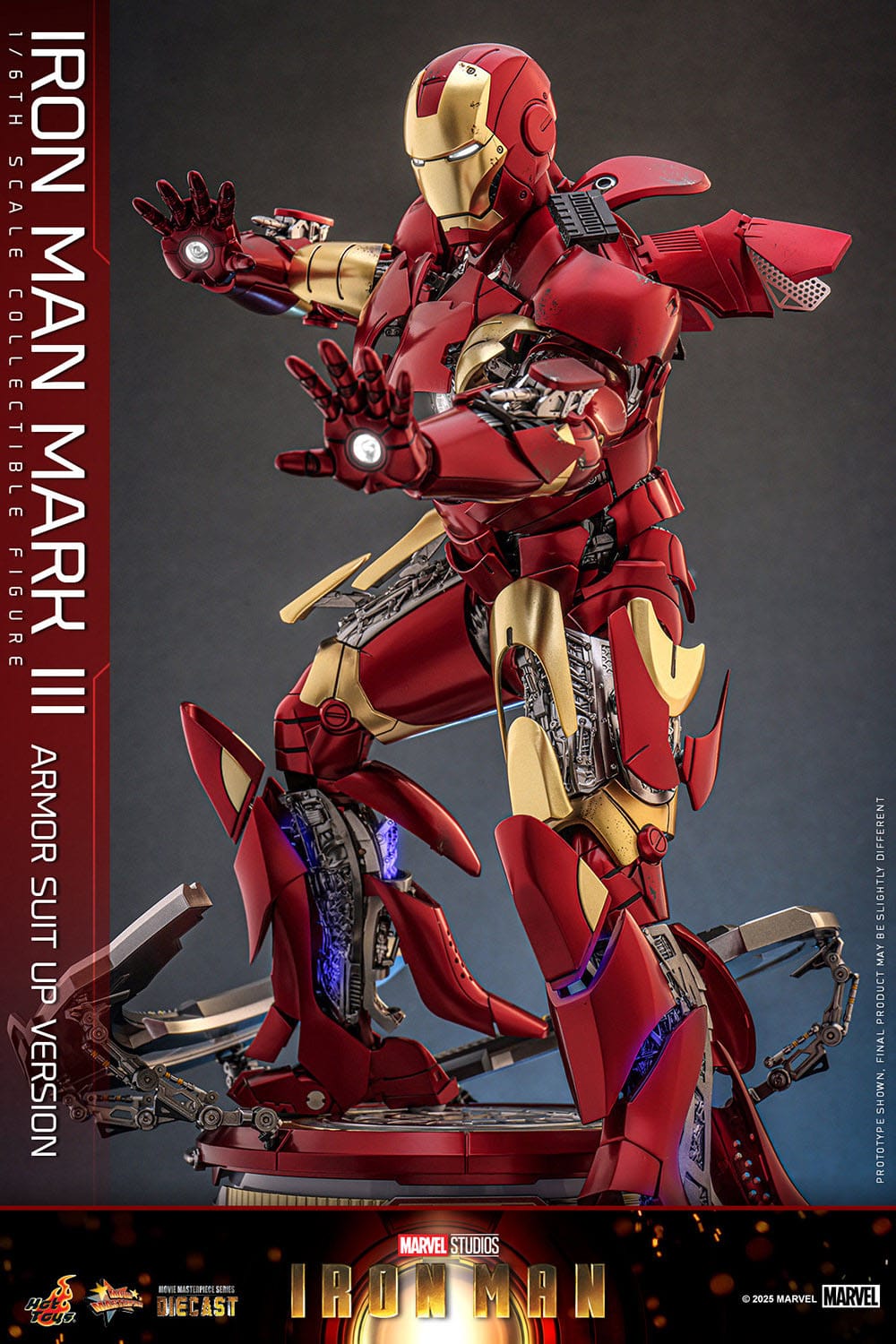 Hot Toys - Movie Masterpiece Diecast - Iron Man Mark III