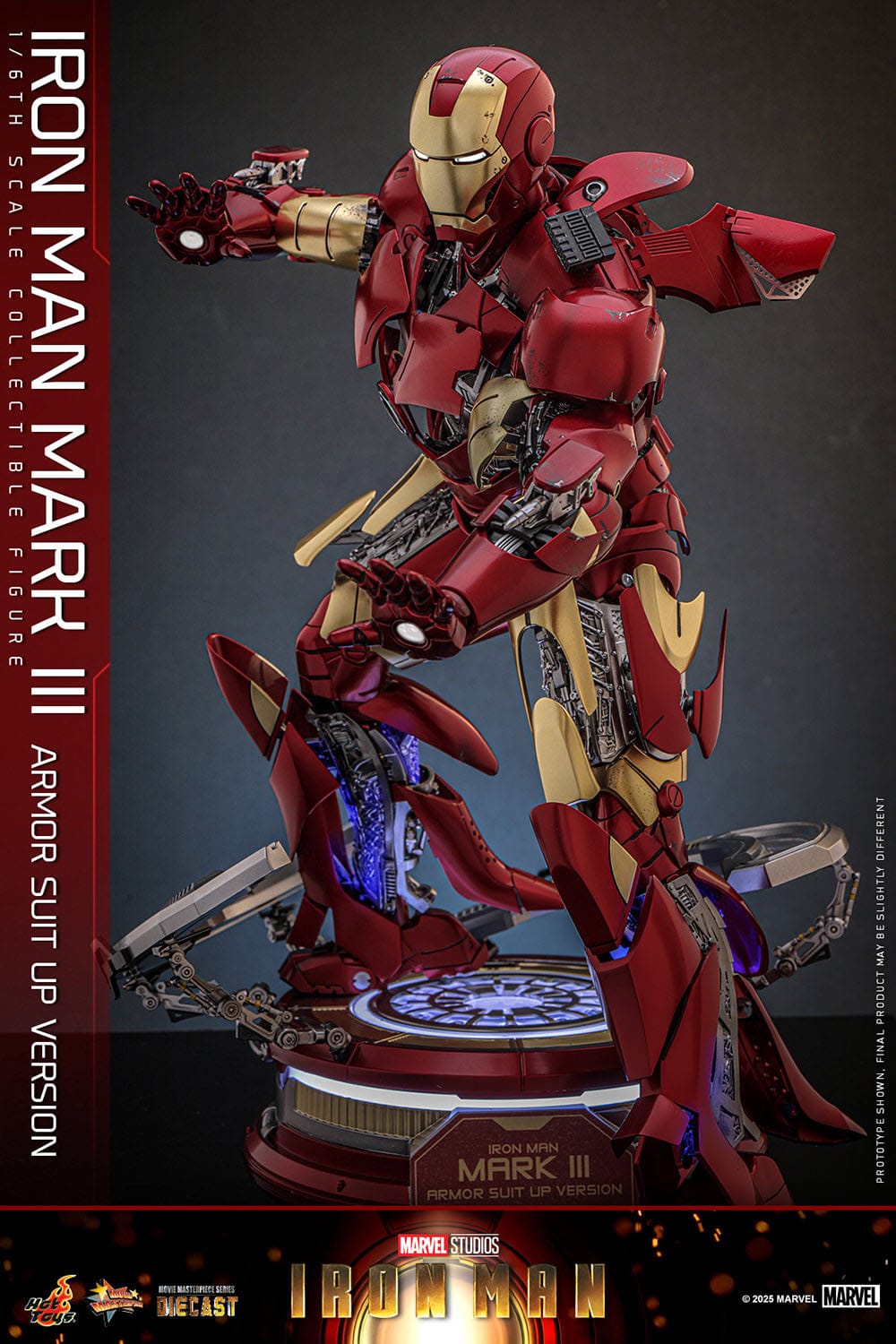 Hot Toys - Movie Masterpiece Diecast - Iron Man Mark III