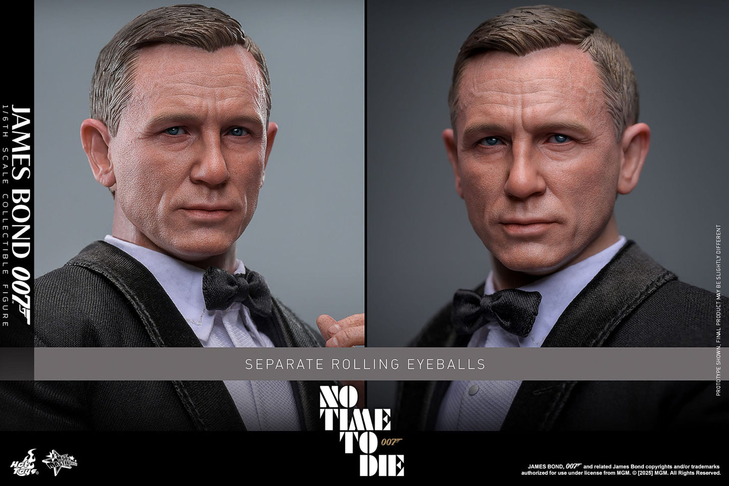 Hot Toys - No Time To Die - James Bond - Figura Movie Masterpiece 1/6 - 30 cm