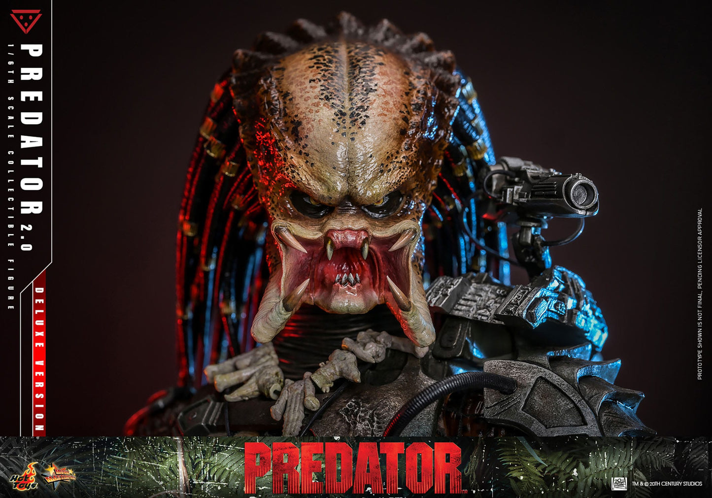 Hot Toys - Predator (2.0) Deluxe Version - Figura Movie Masterpiece 1/6 - 34 cm