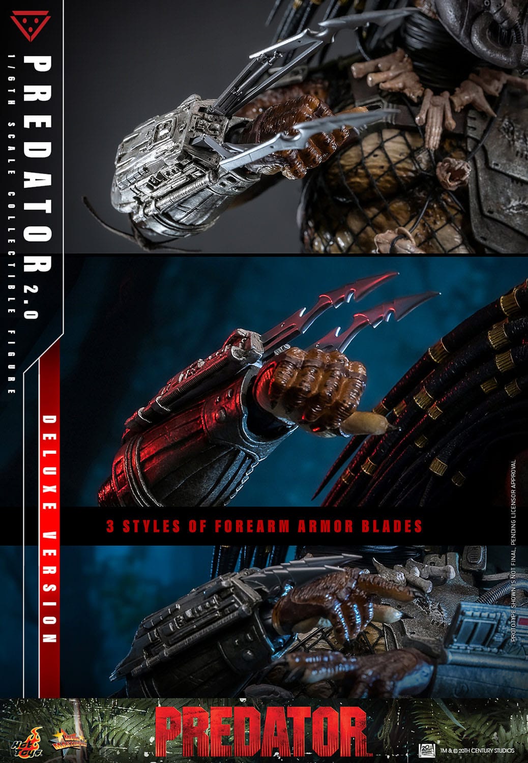 Hot Toys - Predator (2.0) Deluxe Version - Figura Movie Masterpiece 1/6 - 34 cm