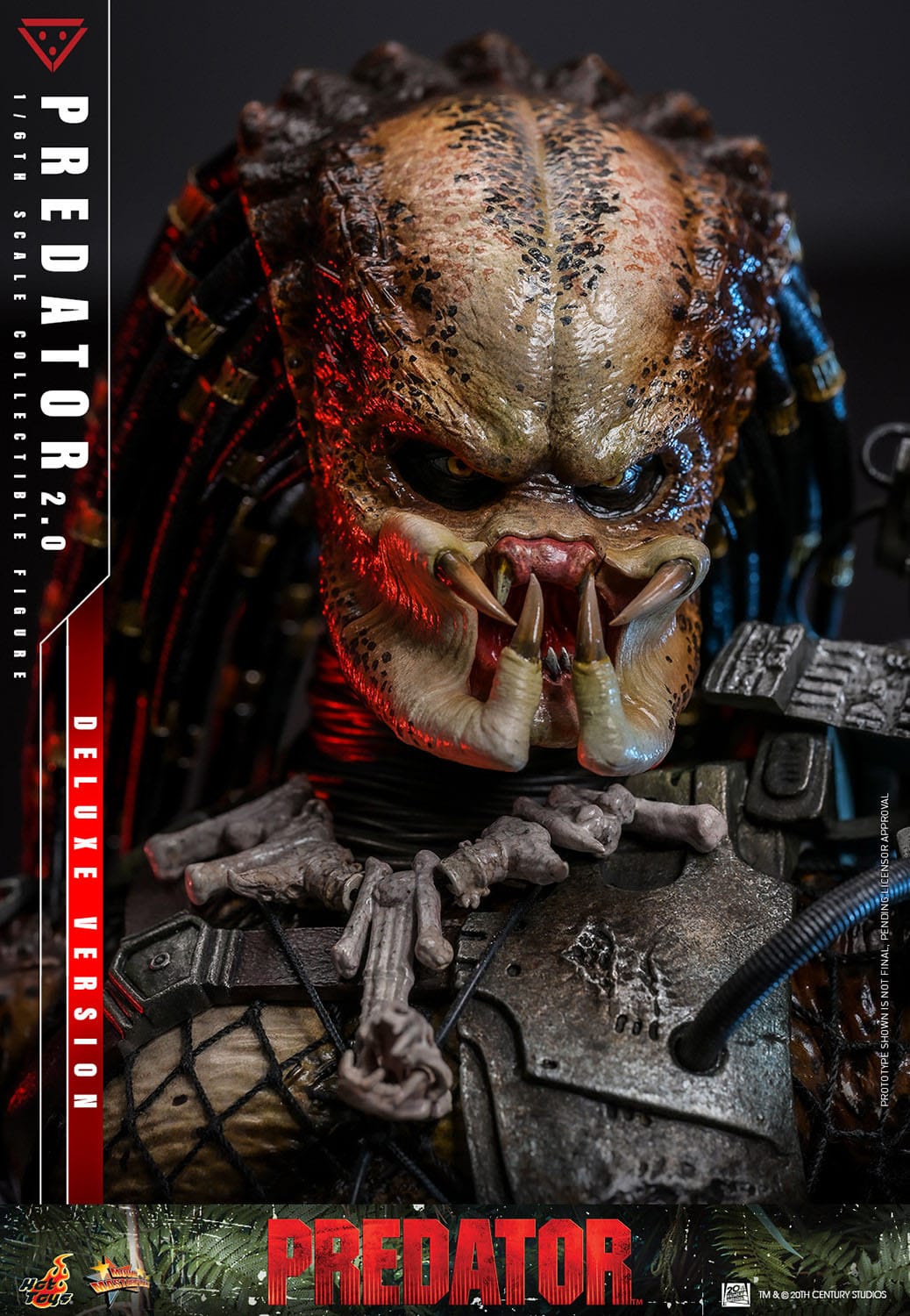 Hot Toys - Predator (2.0) Deluxe Version - Figura Movie Masterpiece 1/6 - 34 cm