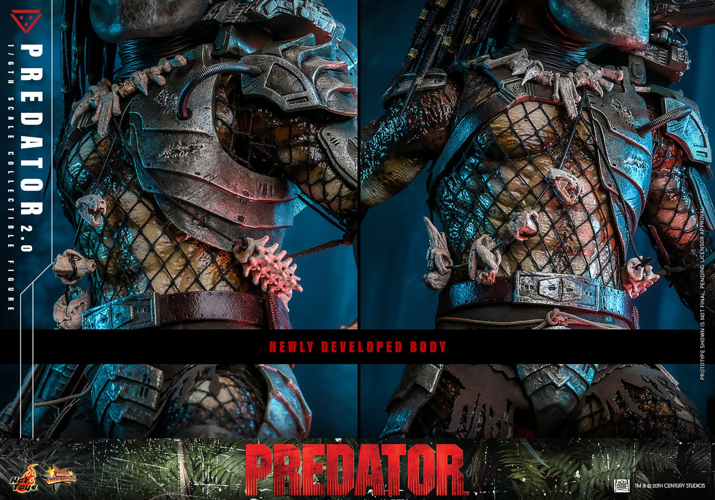 Hot Toys - Predator (2.0) - Figura Movie Masterpiece 1/6 - 34 cm