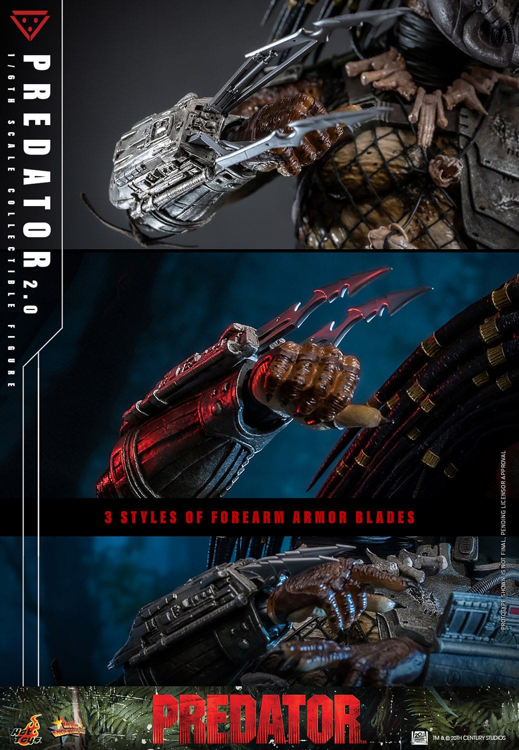 Hot Toys - Predator (2.0) - Figura Movie Masterpiece 1/6 - 34 cm