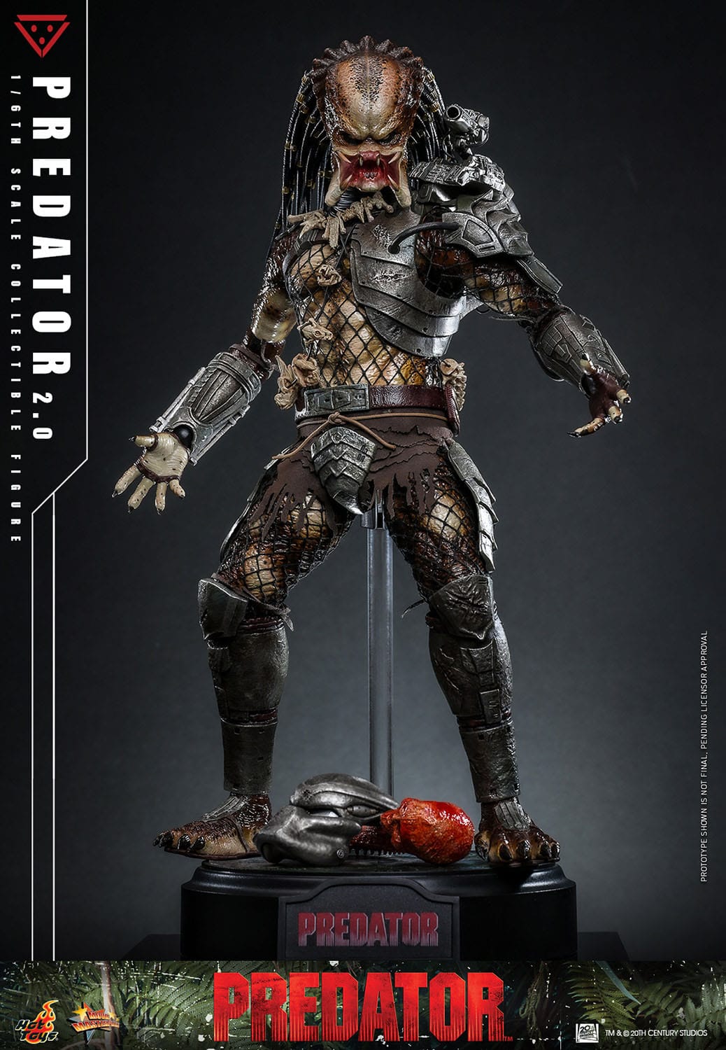 Hot Toys - Predator (2.0) - Figura Movie Masterpiece 1/6 - 34 cm