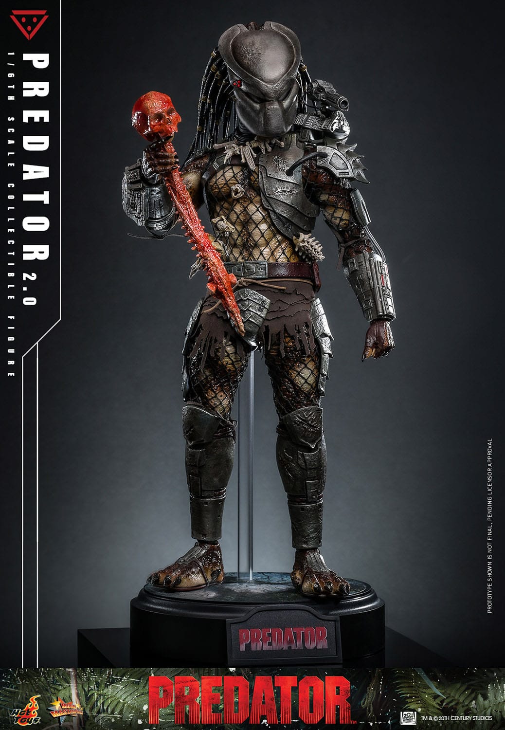 Hot Toys - Predator (2.0) - Figura Movie Masterpiece 1/6 - 34 cm