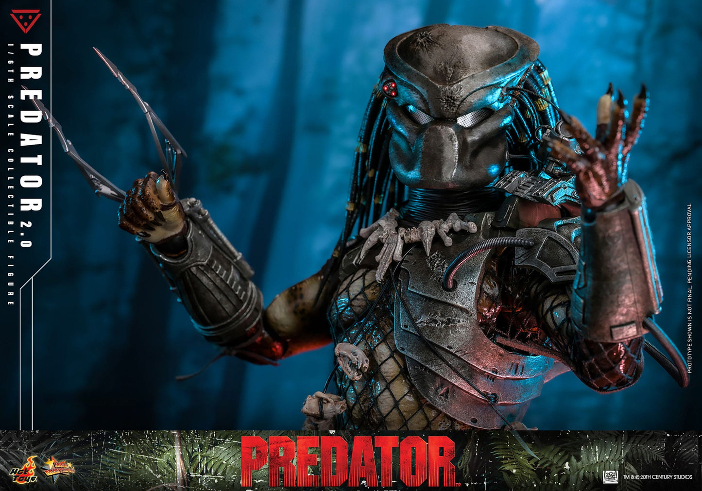 Hot Toys - Predator (2.0) - Figura Movie Masterpiece 1/6 - 34 cm