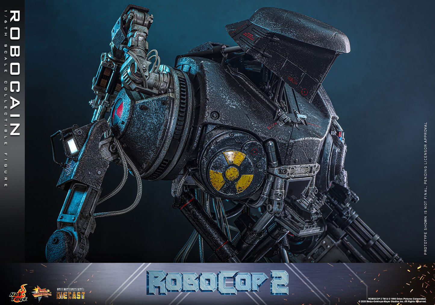 Hot Toys - Robocop 2 Movie Masterpiece Diecast - RoboCain