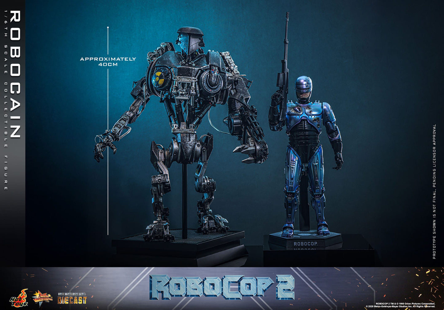 Hot Toys - Robocop 2 Movie Masterpiece Diecast - RoboCain