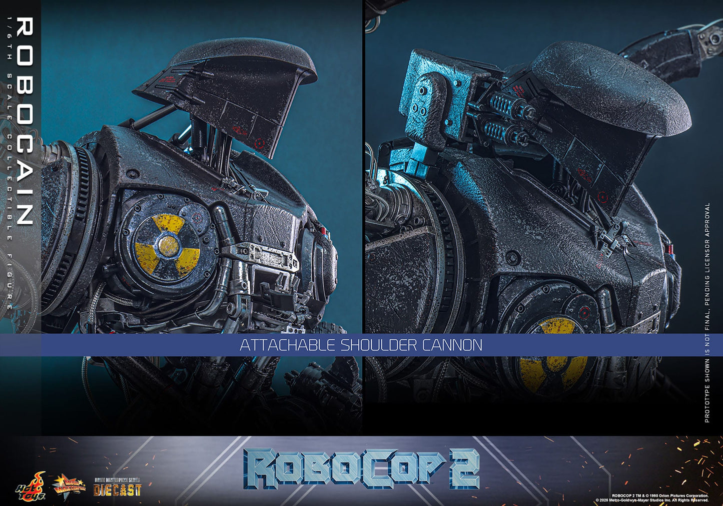 Hot Toys - Robocop 2 Movie Masterpiece Diecast - RoboCain