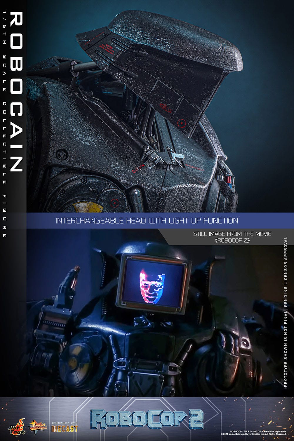 Hot Toys - Robocop 2 Movie Masterpiece Diecast - RoboCain