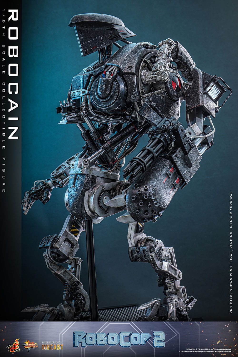 Hot Toys - Robocop 2 Movie Masterpiece Diecast - RoboCain