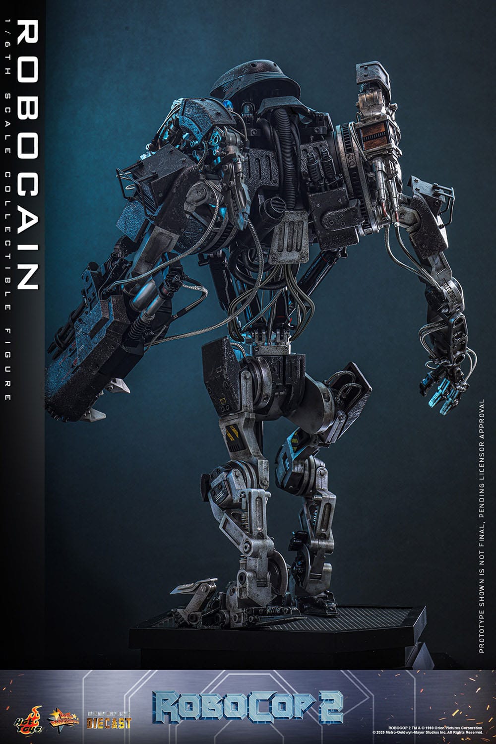 Hot Toys - Robocop 2 Movie Masterpiece Diecast - RoboCain