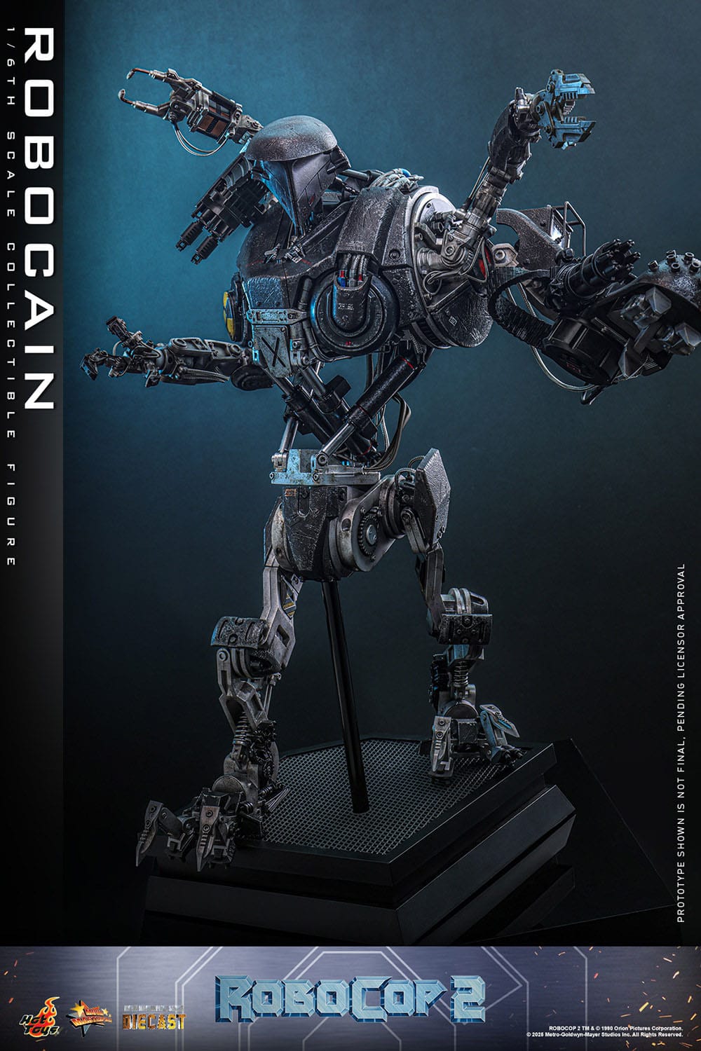 Hot Toys - Robocop 2 Movie Masterpiece Diecast - RoboCain