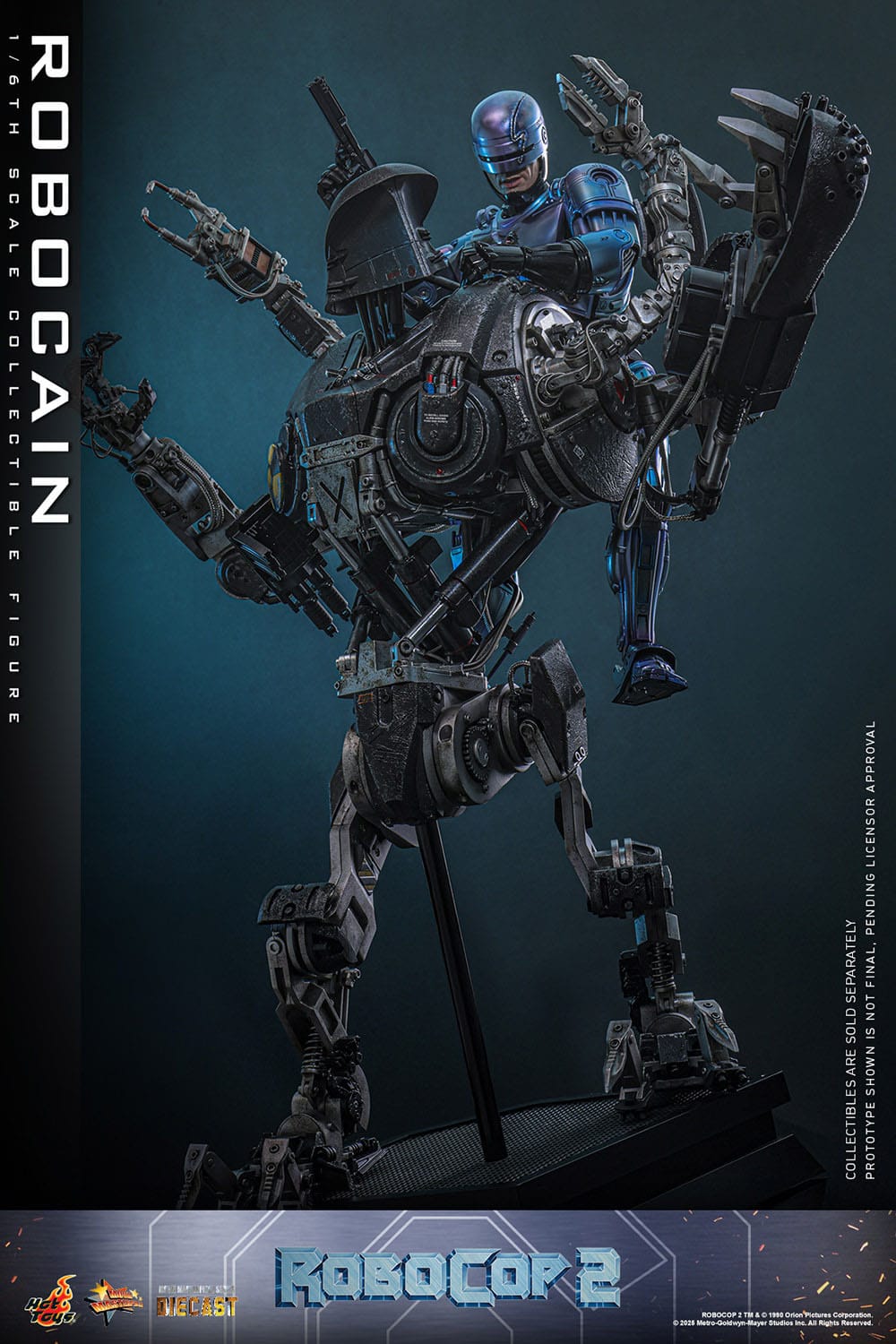 Hot Toys - Robocop 2 Movie Masterpiece Diecast - RoboCain