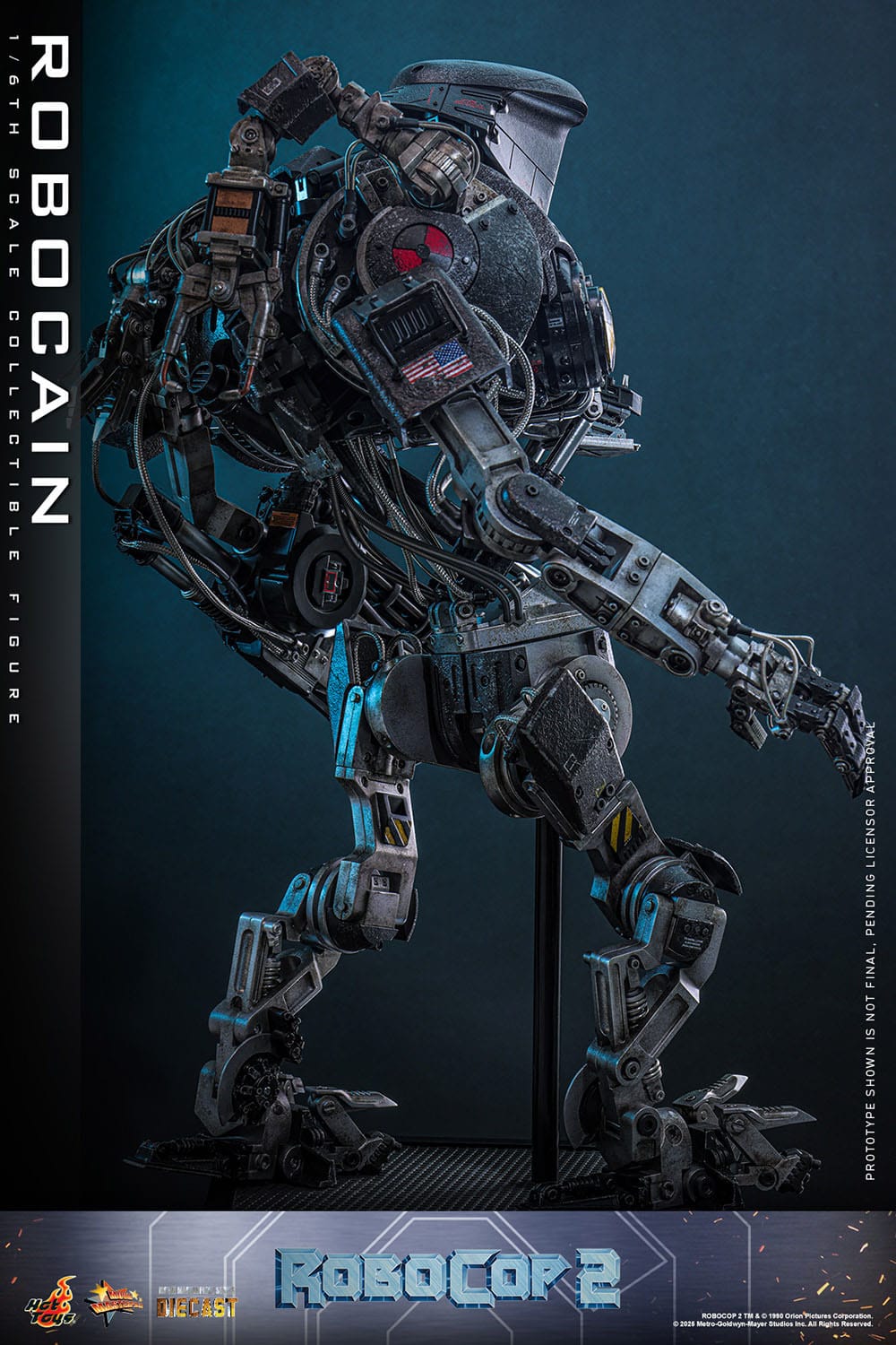Hot Toys - Robocop 2 Movie Masterpiece Diecast - RoboCain