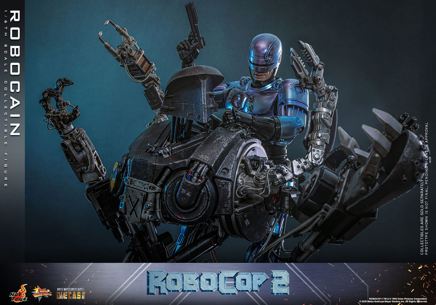 Hot Toys - Robocop 2 Movie Masterpiece Diecast - RoboCain
