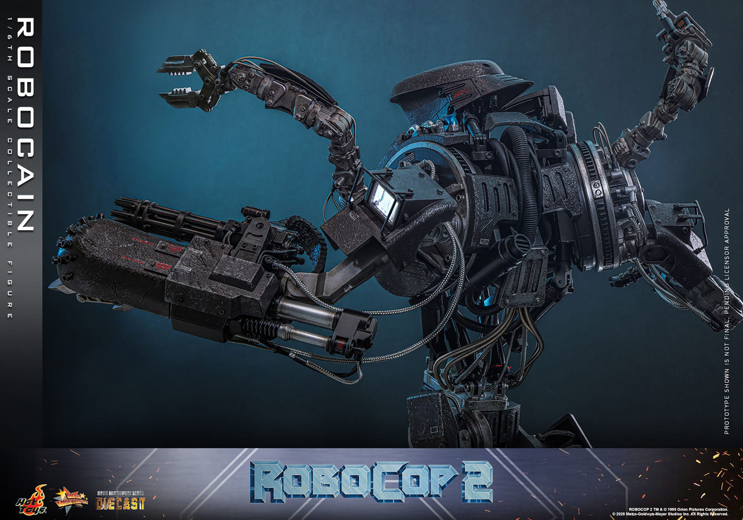 Hot Toys - Robocop 2 Movie Masterpiece Diecast - RoboCain