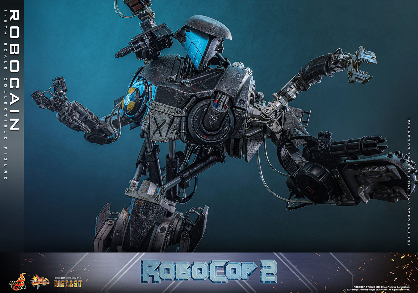 Hot Toys - Robocop 2 Movie Masterpiece Diecast - RoboCain